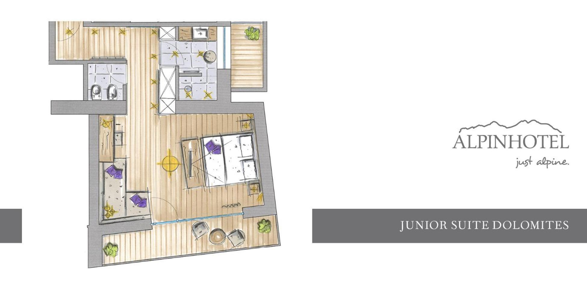Alpinhotel Keil Olang Rom bilde